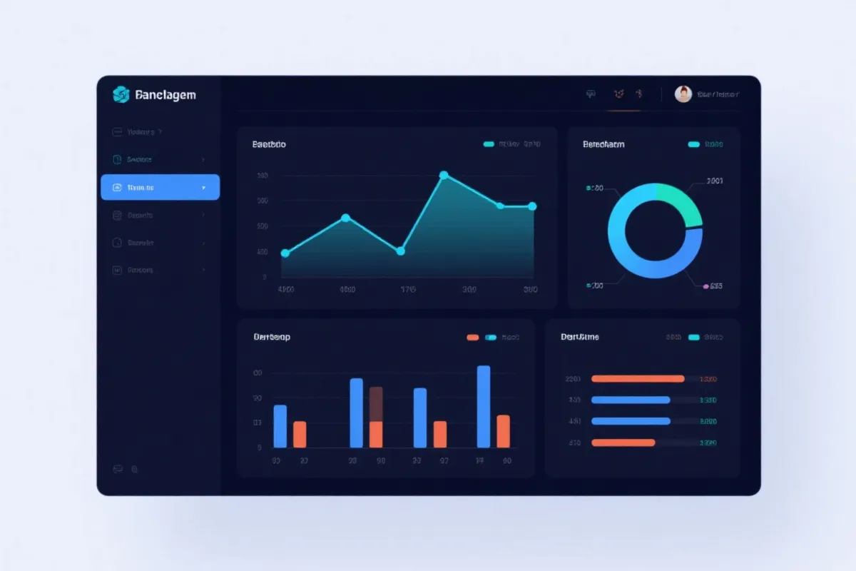 数据可视化插画